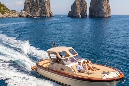 Miete Motorboot Gozzo Jeranto 8 Open Positano