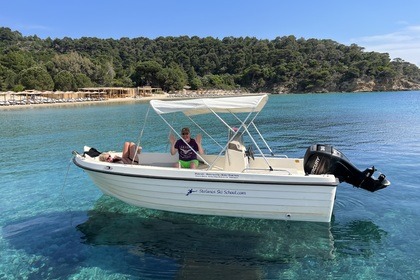 Rental Boat without license  Poseidon 510 Skiathos