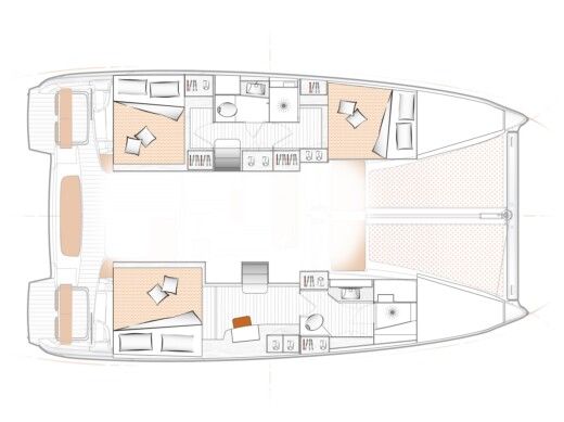 Catamaran  Excess 11 boat plan