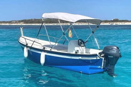 Aluguel Barco sem licença  Pr Mare di Rolla Gozzo 5 Terre Formentera