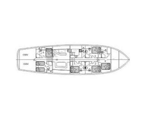 Sailboat  Gulet Agora boat plan