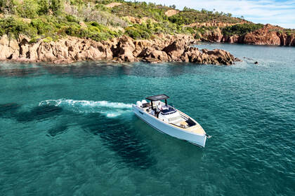 Rental Motorboat Fjord open 36 Barcelona