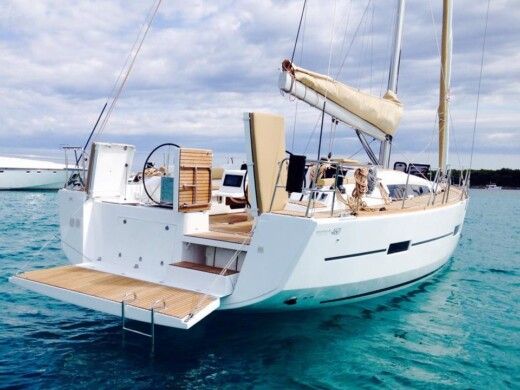 Sailboat STRAPPO_ Dufour 460 Grand`Large (4 cabins, from 2016) Boot Grundriss