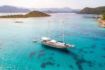 Hyra båt Guletbåt Gulet 28 mt Gulet Muğla