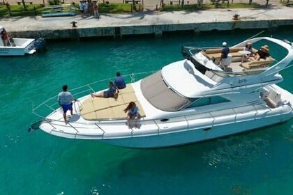 Miete Motorboot SeaRay 40 Flydeck Cancún