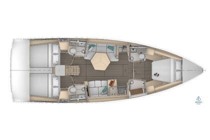 Miete Segelboot  Sunsail 44.3 Castries