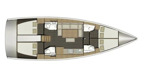 Sailboat Dufour Dufour 460 Gl Boat design plan