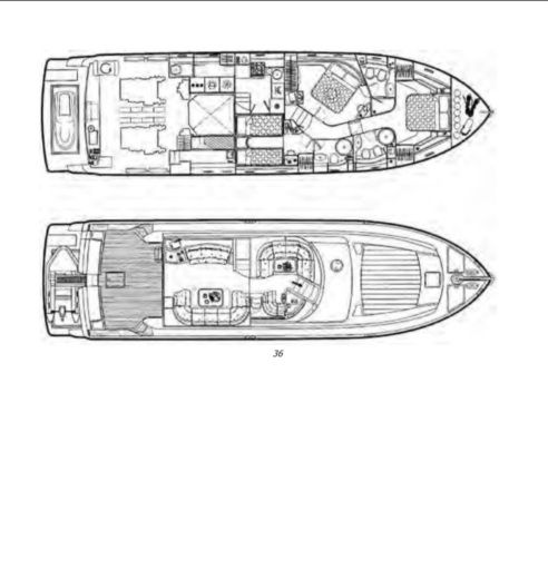 Motor Yacht Ferreti 620 Boat layout