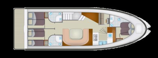 Houseboat Europa 700 Boat design plan