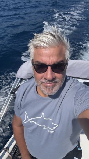 Cadaqués Motorboat Quicksilver 440 alt tag text