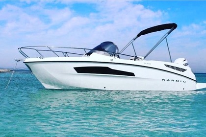 Location Bateau à moteur Karnic 601 - 150 HP Sant Antoni de Portmany