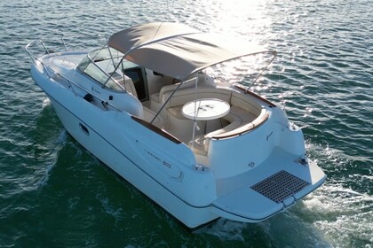 Verhuur Motorboot Jeanneau Leader 805 Mandelieu-la-Napoule