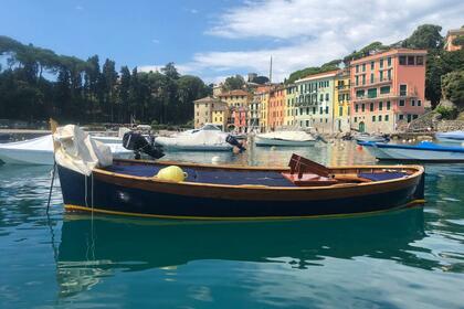 Noleggio Barca senza patente  Portofino gozzo in legno antico, BARCA DA AMATORI over 45 Rapallo