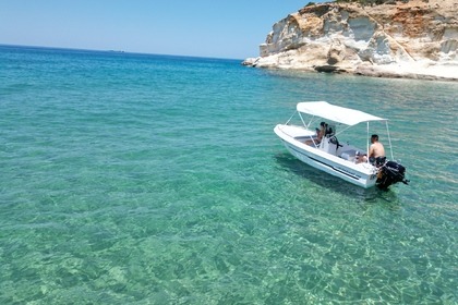 Rental Boat without license  Nikita 450 Milos