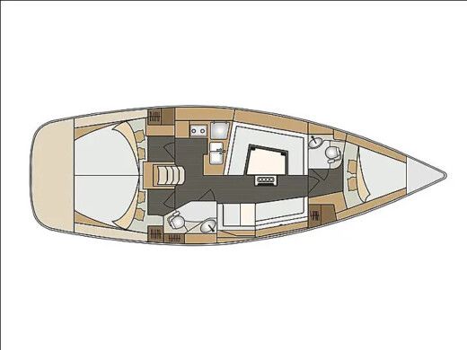 Sailboat  Elan 40 Impression Boat design plan