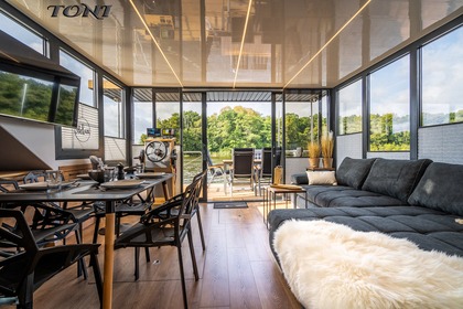 Hire Houseboat Rivo Campi 460 Mecklenburgische Seenplatte