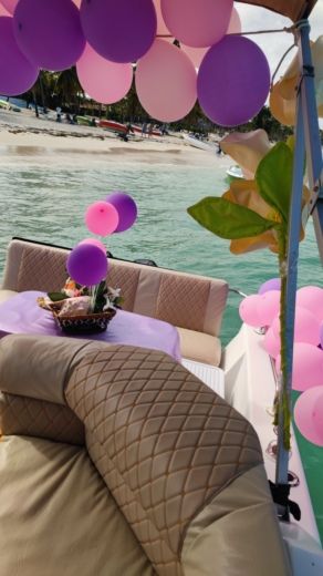 Motorboat Snorkeling and Pool natural Yacht tour Boot Grundriss