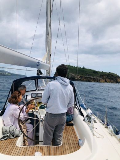 Ponta Delgada Sailboat Dufour 39cc alt tag text