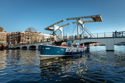 Rental Motorboat Custom Sloep The Queen Amsterdam