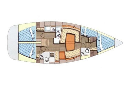 Charter Sailboat ELAN 434 Impression Las Galletas