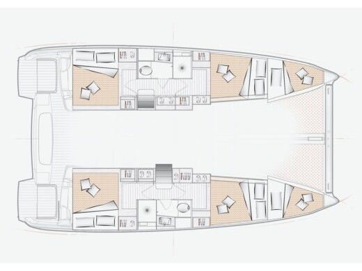 Catamaran  Excess 11 Boat design plan