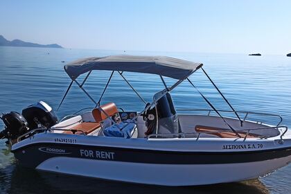 Rental Motorboat Poseidon Blue water 170 Special edition Lindos