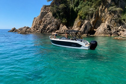 Miete Motorboot Quicksilver Activ 605 bowraider Blanes