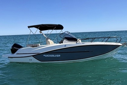 Miete Motorboot Quicksilver Activ 705 Open Sitges