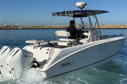 Verhuur Motorboot Boston Whaler 240 outrage Corfu