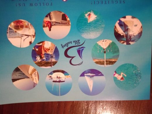 Sailboat Jeanneau 45ds Planimetria della barca