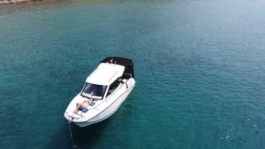 Bibinje Motorboat Quicksilver Active 705 Weekend alt tag text