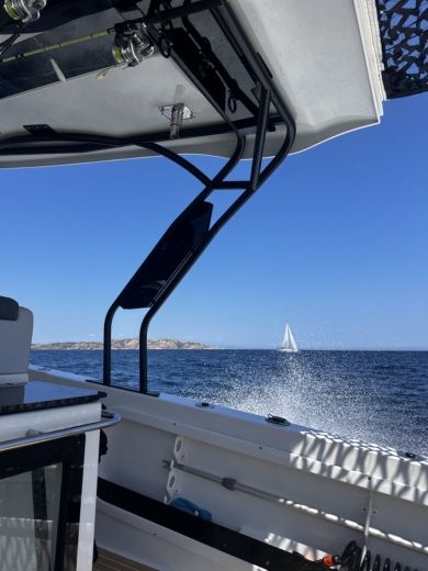 Portisco Motorboat Saver Saver 330sport 11 metri incluso water games alt tag text