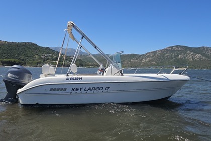 Hire Motorboat Sessa Marine Key Largo 17 Saint-Florent