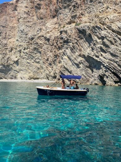 Ibiza Without license baltic boats silver yacht 495 alt tag text