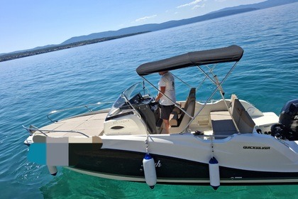 Rental Motorboat Quicksilver ACTIVE 605 SUNDECK Malinska-dubašnica
