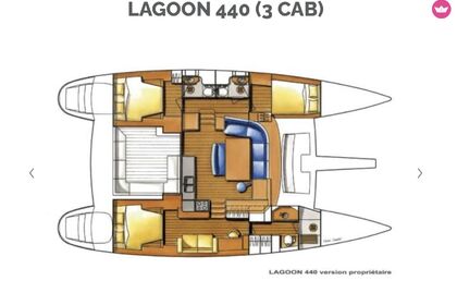 Location Catamaran Lagoon Lagoon 440 Port Mahon