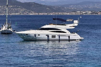 Rental Motorboat Princess 58 fly Mandelieu-La Napoule