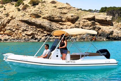 Location Semi-rigide Oromarine Gravel-19 Port d'Addaia