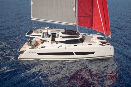 Miete Katamaran Fountaine Pajot Fountaine Pajot New 44 Quatuor - 4 + 2 cab. Trogir