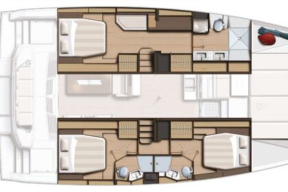 Location Catamaran 15 BALI 4.4 Cogolin