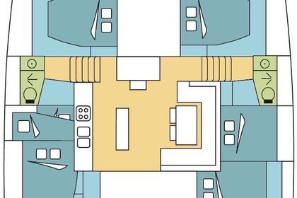 Charter Catamaran LAGOON 52 F Nassau