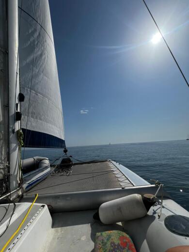 Port Leucate Catamaran fountaine-pajot Corneel 26 alt tag text