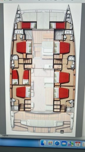 Catamaran Bali - Catana 5.8 Boat design plan