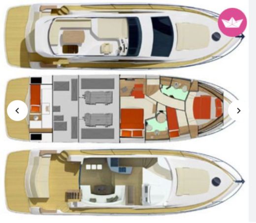 Motorboat Inter Mare 50 Fly Inter Mare 50 fly Boat design plan