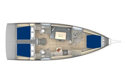Verhuur Zeilboot  Sunsail 41.3 Općina Marina