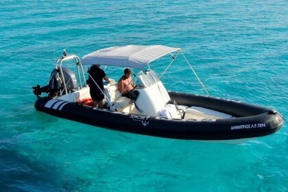 Rental RIB Cobra 665 Paros