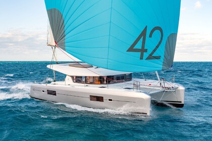 Miete Katamaran Lagoon-Bénéteau Lagoon 42 - 4 + 2 cab. Trogir