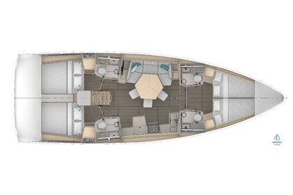 Hire Sailboat  Sunsail 44.4 Corfu