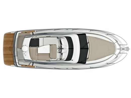 Motorboat Beneteau Antares 30 Fly boat plan