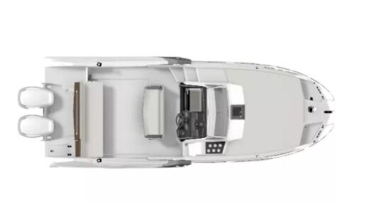 Motorboat BENETEAU Flyer 7.7 SUNdeck Planimetria della barca